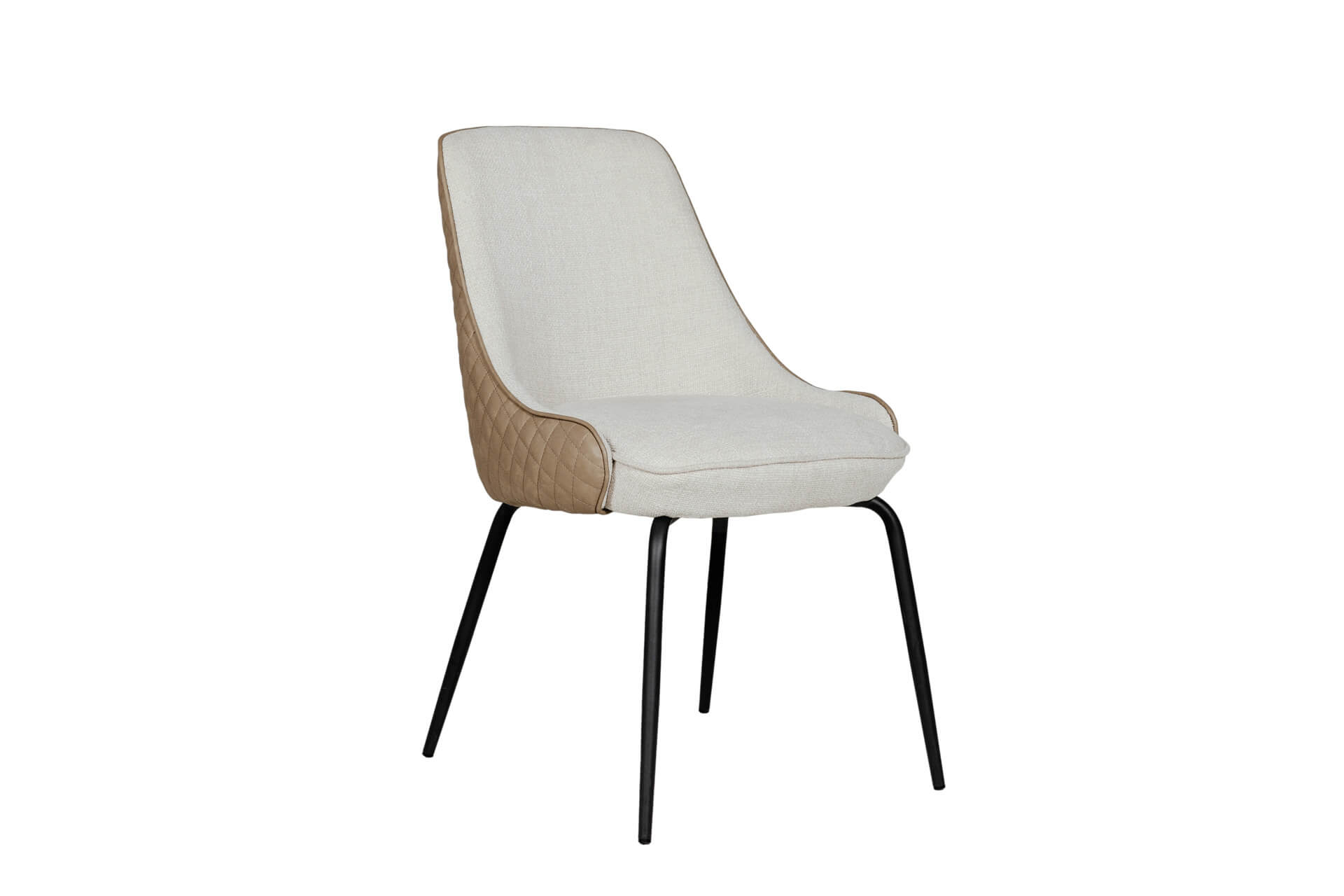 Sadia dining chair in biscuit by VIDA Living