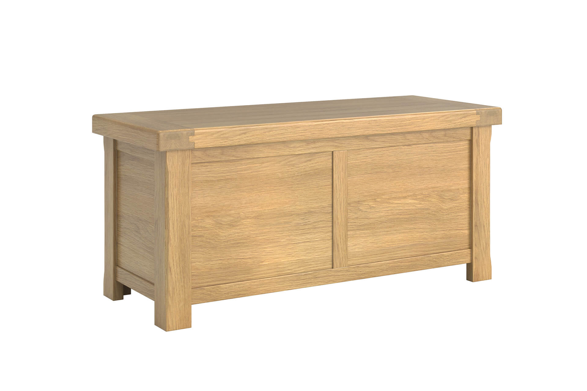 Delaney Blanket Box in oak