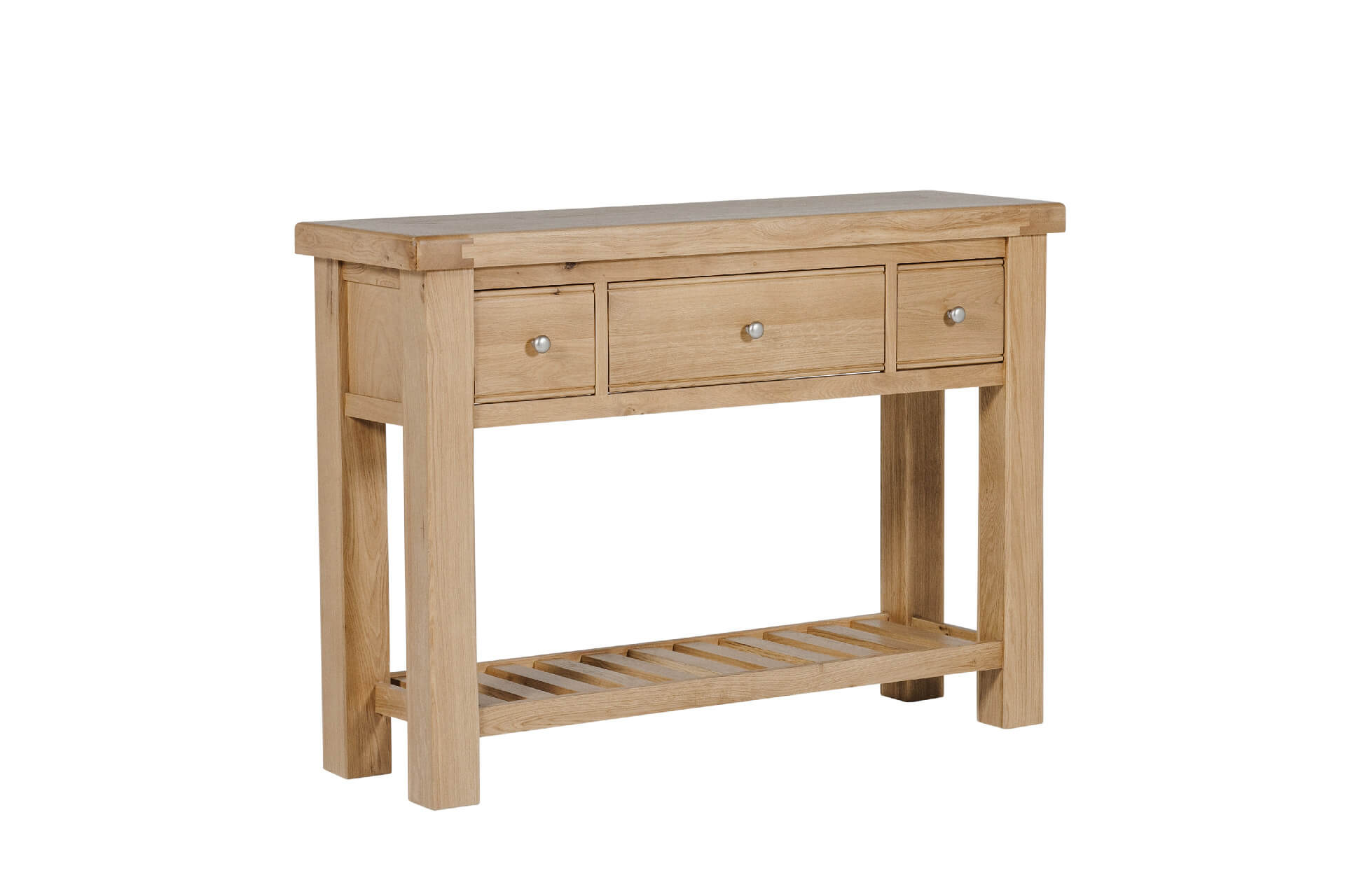 Delaney Console Table in natural oak