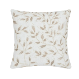 Delphine Cushion – Natural – 45x45cm – Pair of 2