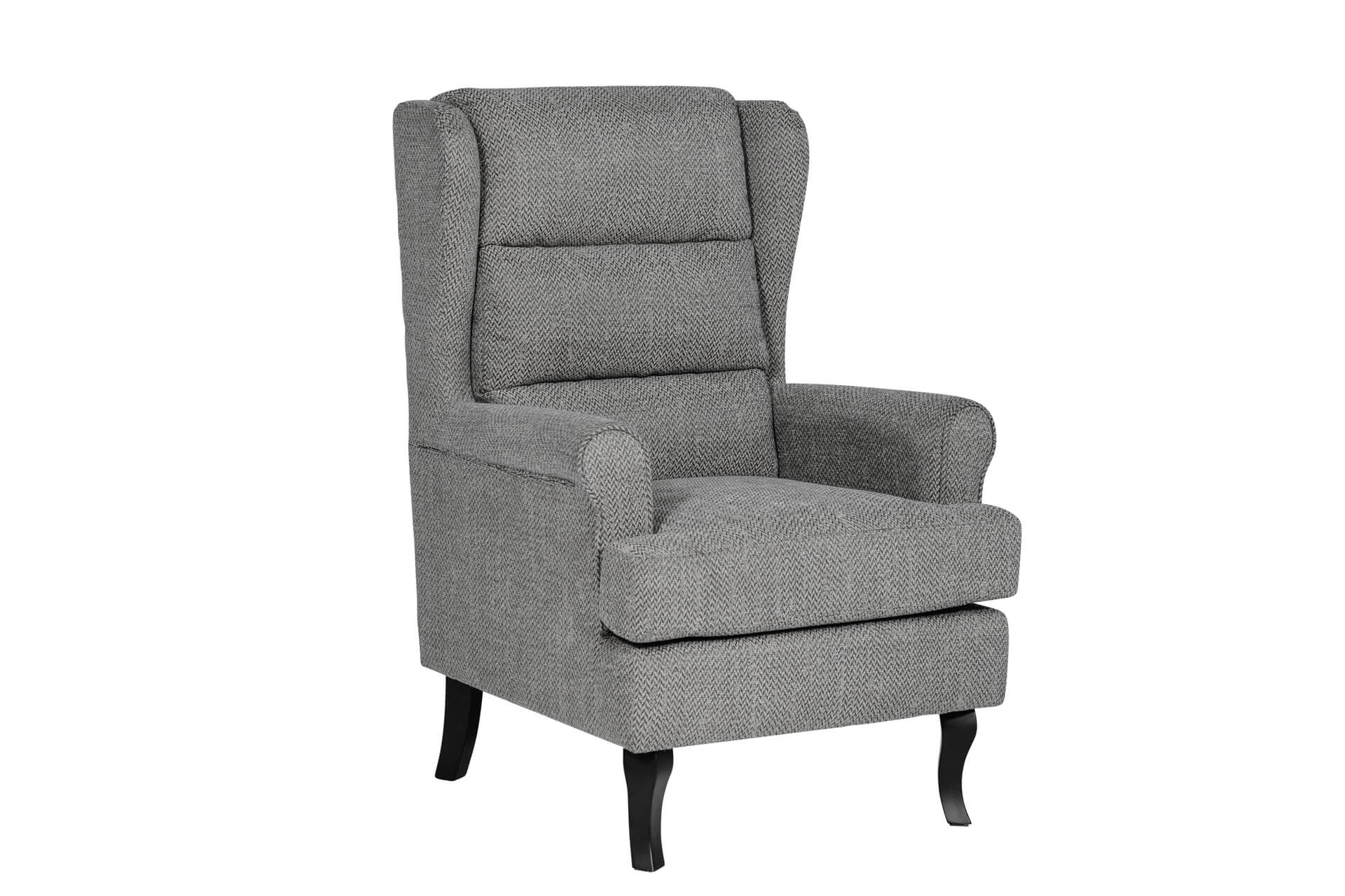 Bertie Accent Chair Grey