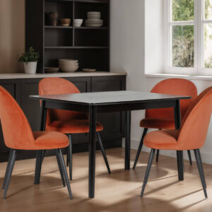 Doolin Dining Table 1200 – Black