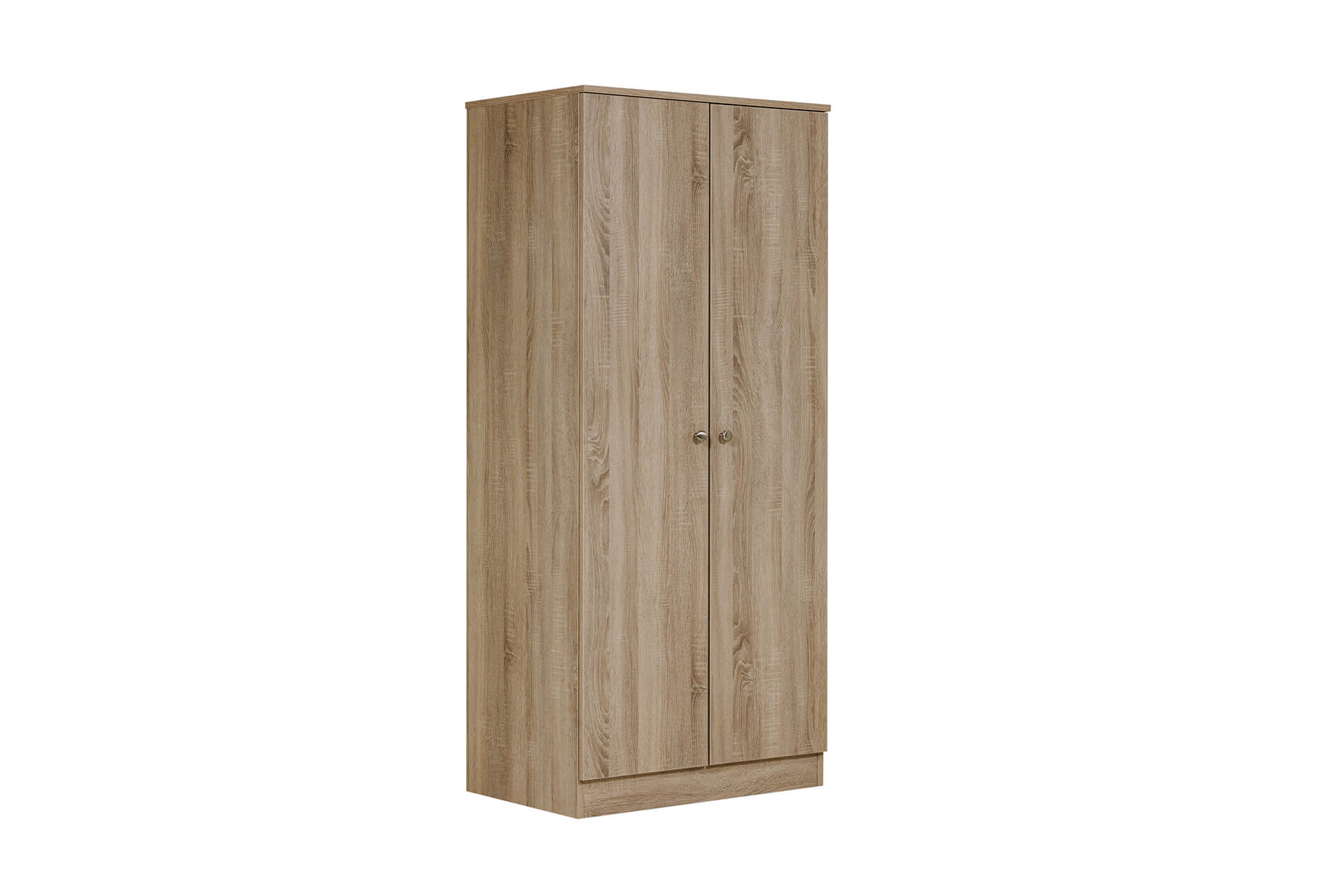 Levi Wardrobe 2 Door - Oak