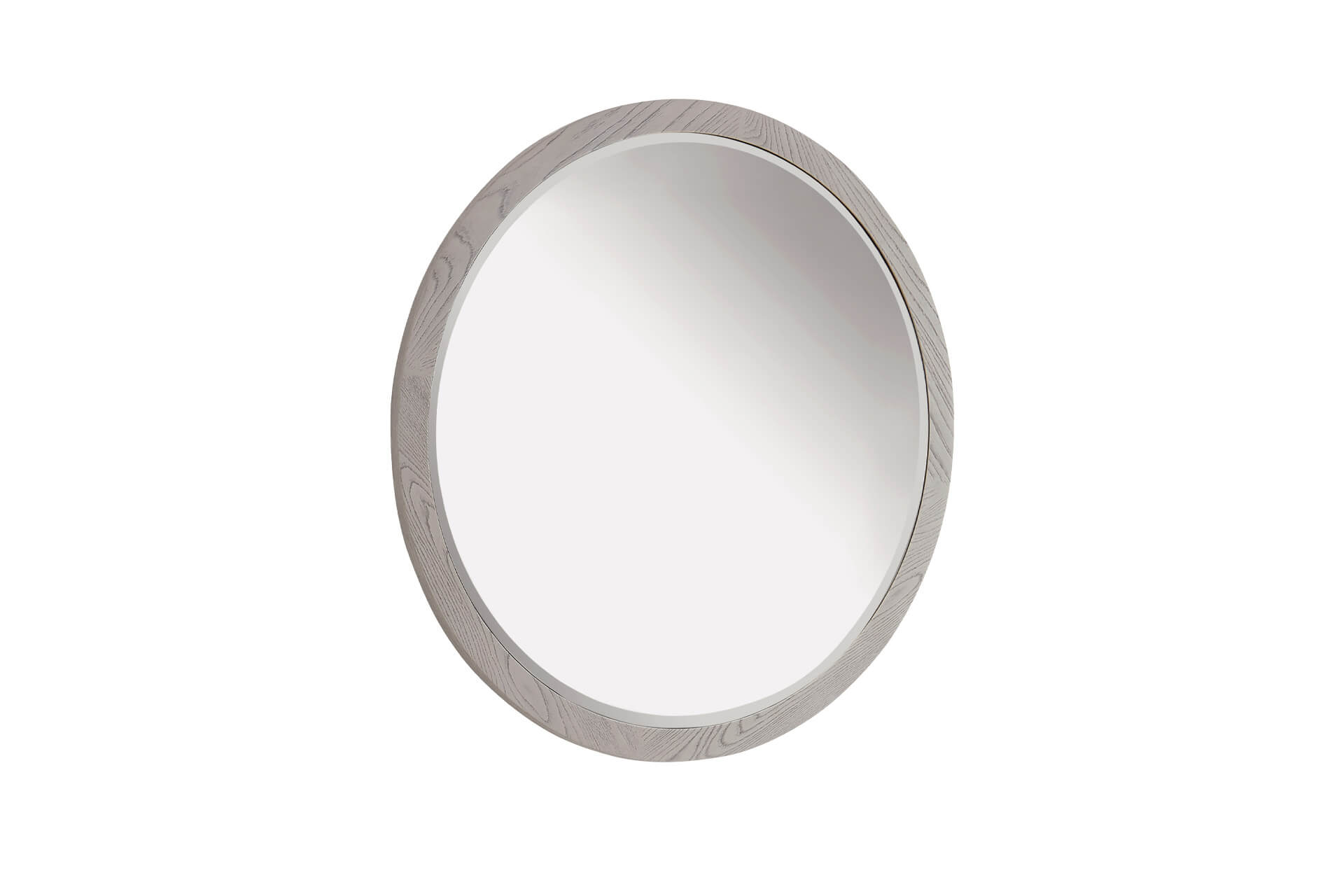 Mondello Mirror Round - Washed Oak by VIDA Living