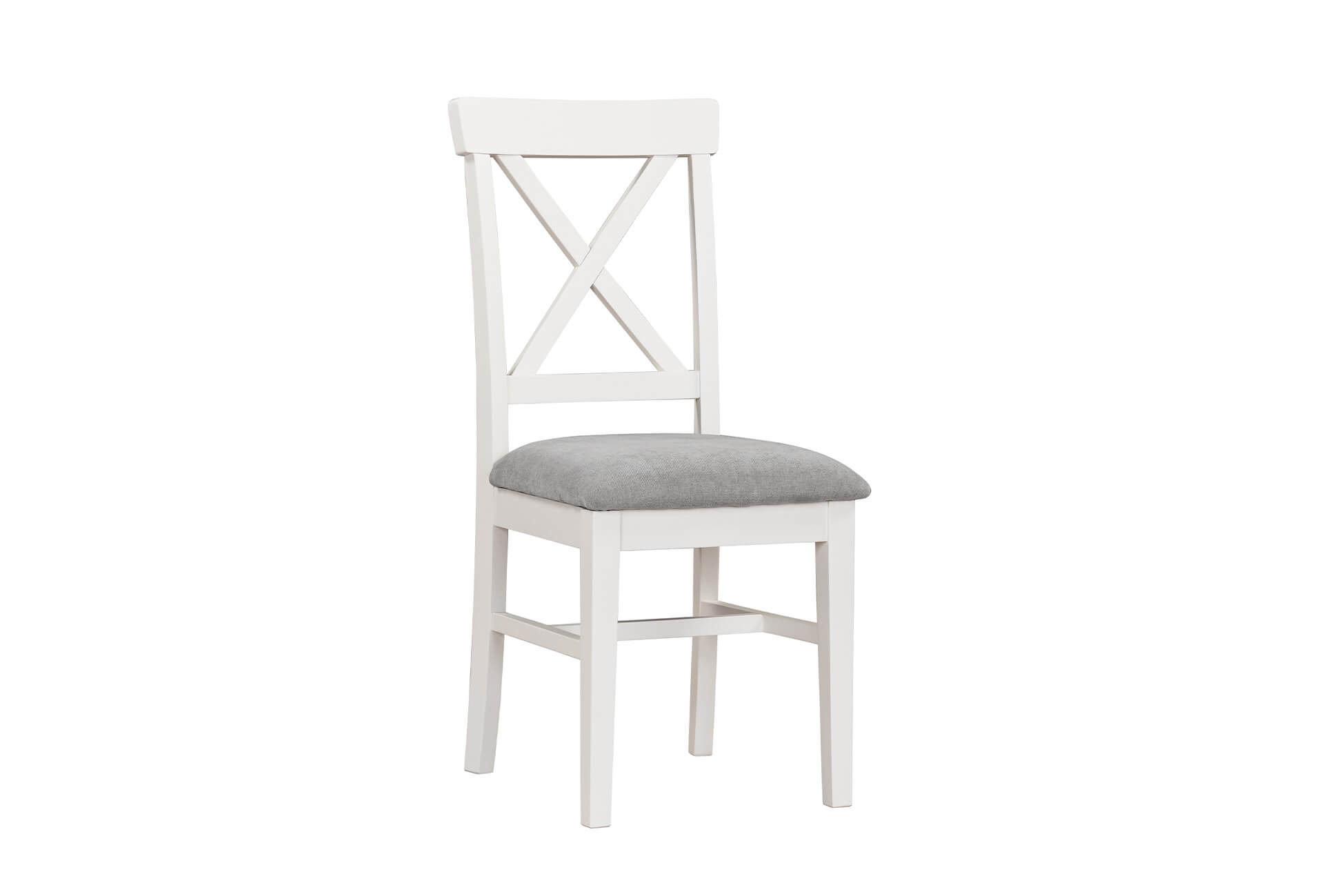 Mellor Dining Chair Fabric Seat Grey
