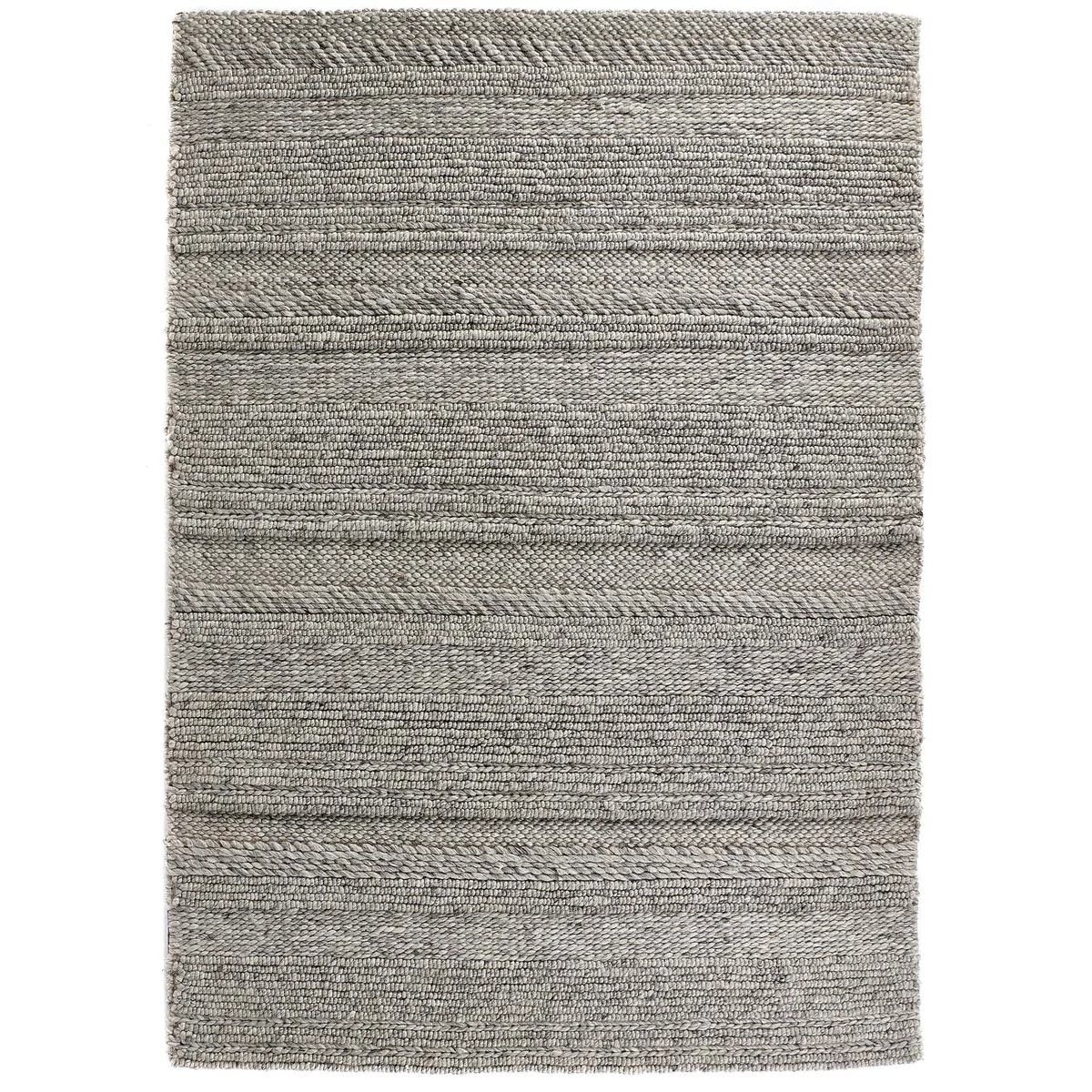 Origins Chunky Knit Natural/Grey rug