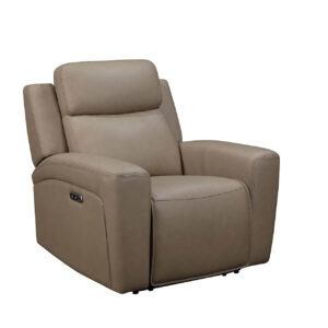 Novarra 1 Seater Electric Recliner - Mocha
