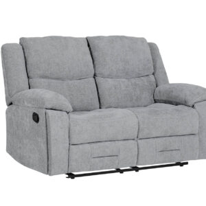 Weston 2 Seater Manual Recliner - Grey