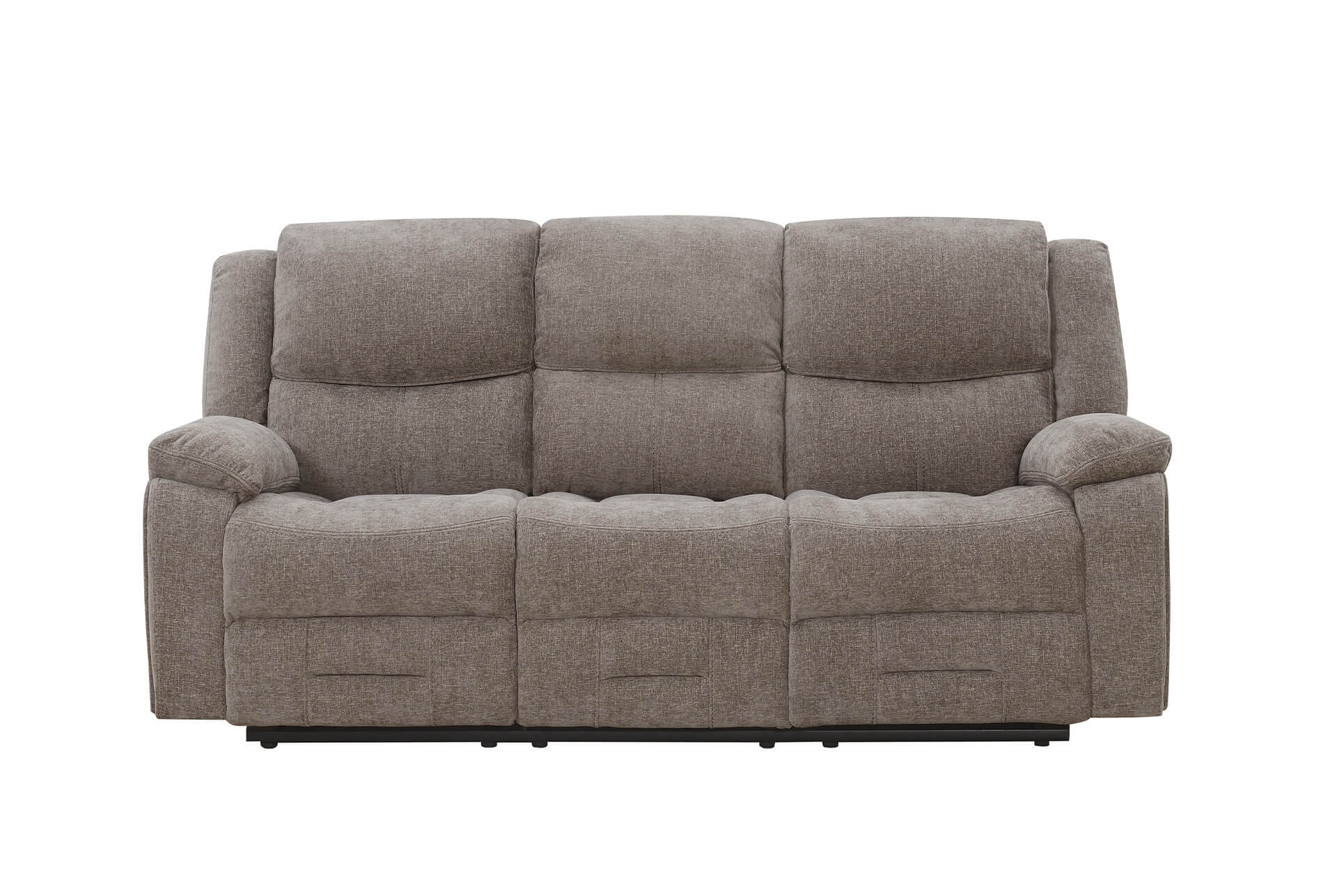 Weston 3 Seater Manual Recliner - Mocha